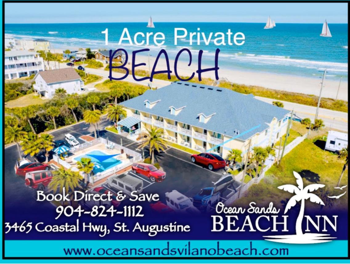 Ocean Sands Beach Inn (Adults Only) Saint Augustine Exterior foto